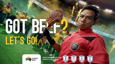 “Got Beef?”, Aussie Beef Ajak Penggemar di Asia Tenggara Redakan Rivalitas Sepak Bola …