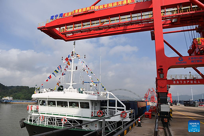 Xinhua Silk Road: Tiongkok Buka Kanal Utama dari Sungai ke Laut, Ciptakan Jalur …