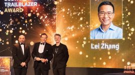 Pendiri dan CEO Envision Lei Zhang Raih Penghargaan “Sustainability Trailblazer” di Ajang Reuters …